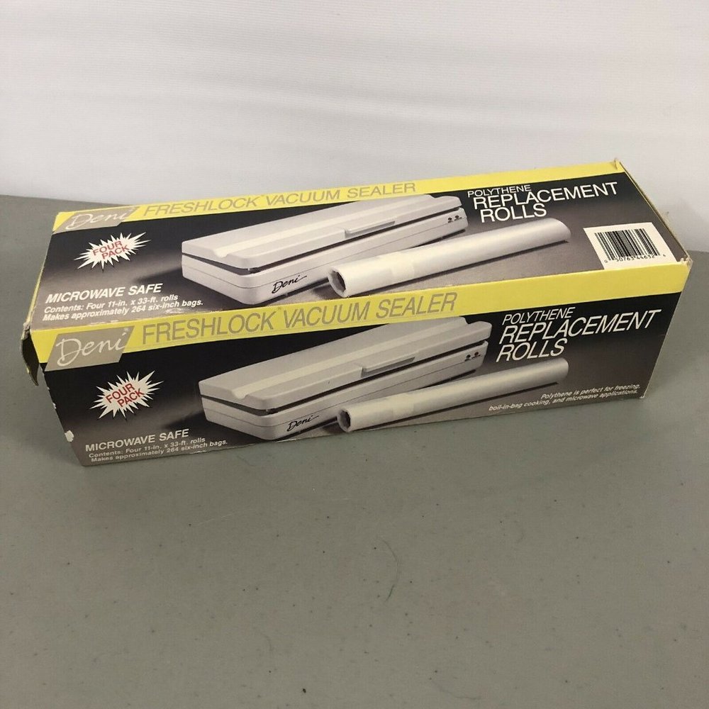 Deni Freshlock Vacuum Sealer Replacement 4 Rolls